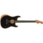 FENDER - STRATOCASTER AMERICAN ACOUSTASONIC - NOIR